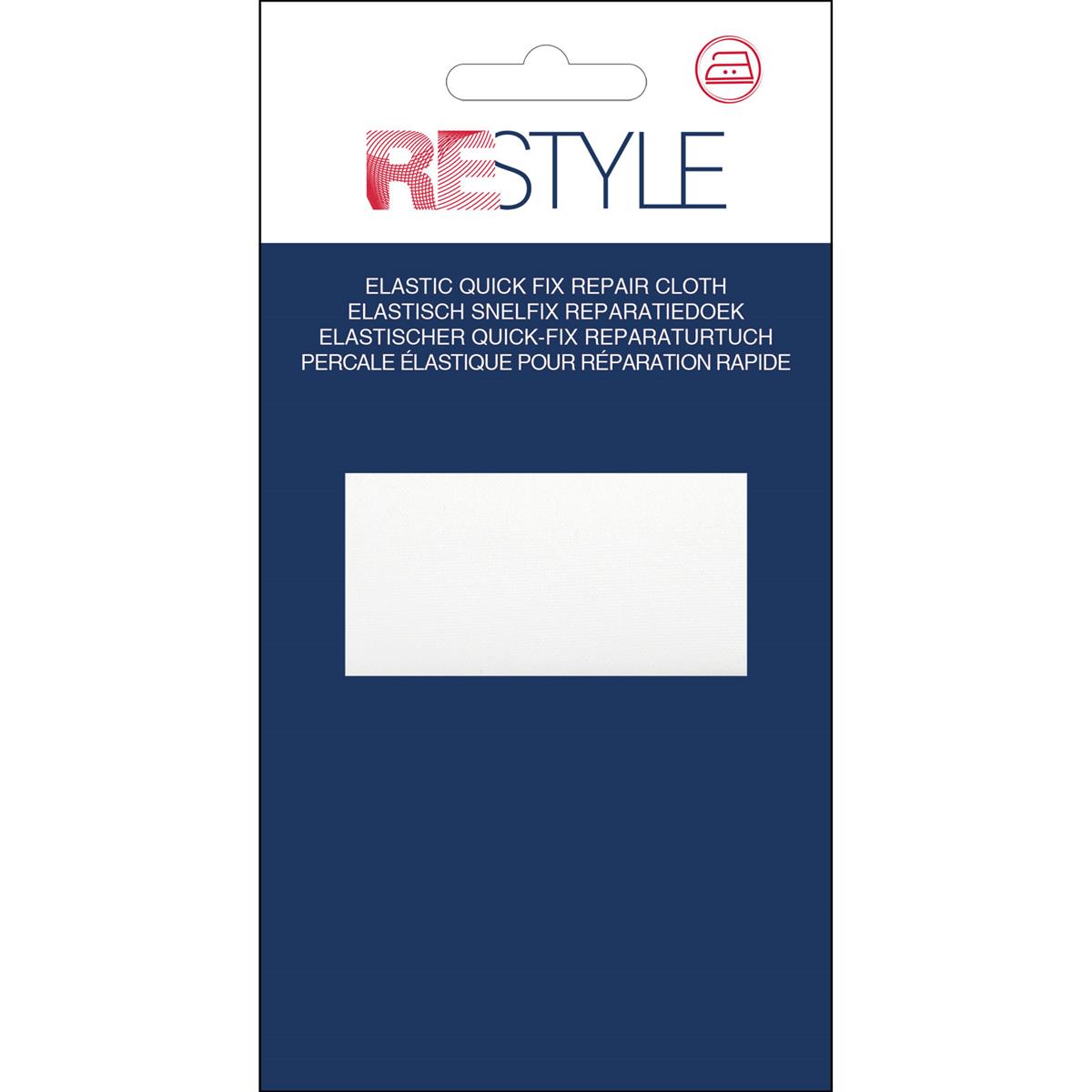 Restyle snelfix elastisch reparatiedoek 12x45cm polyester