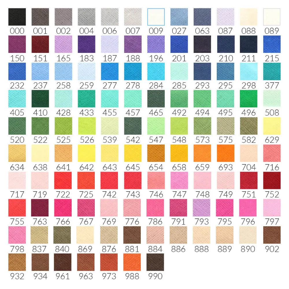 Biasband katoen 20 mm 5 mtr diverse kleuren