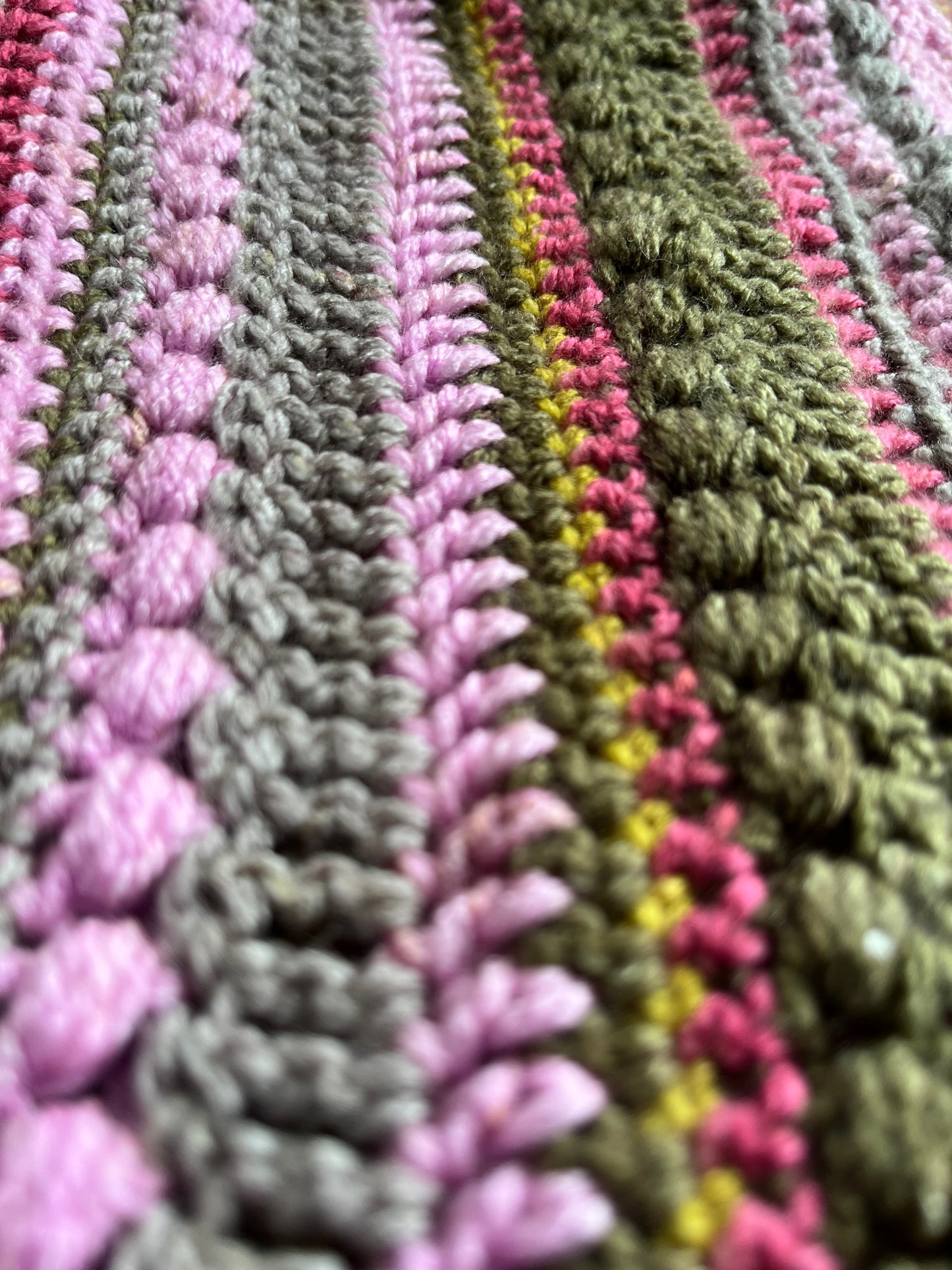 Sjaal Colour Crafter Parade handmade