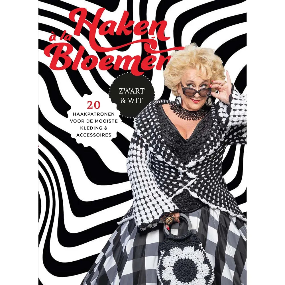 Boek Haken á la Bloemen - Zwart & wit - Karin Bloemen
