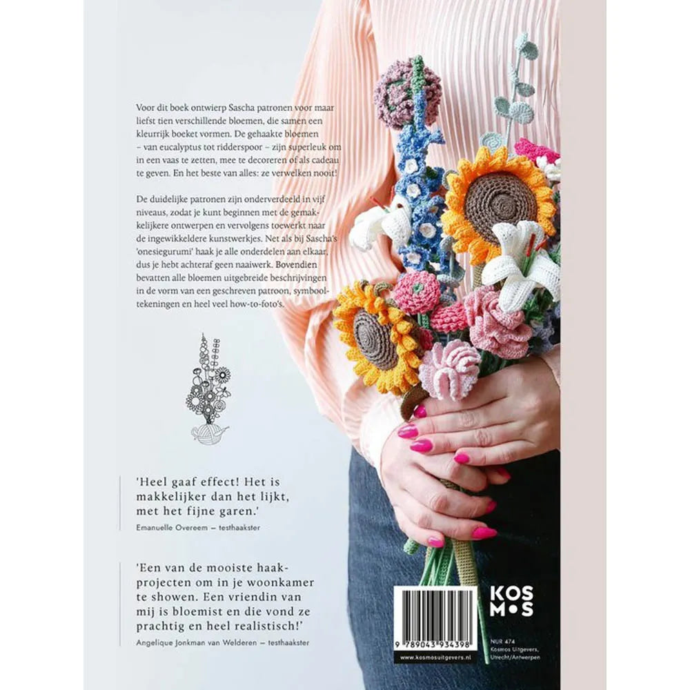 Boek bloemen haken