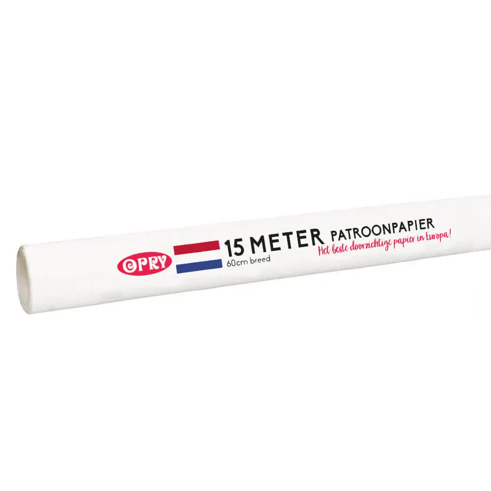 Opry Patroonpapier 60cm breed 15 mtr