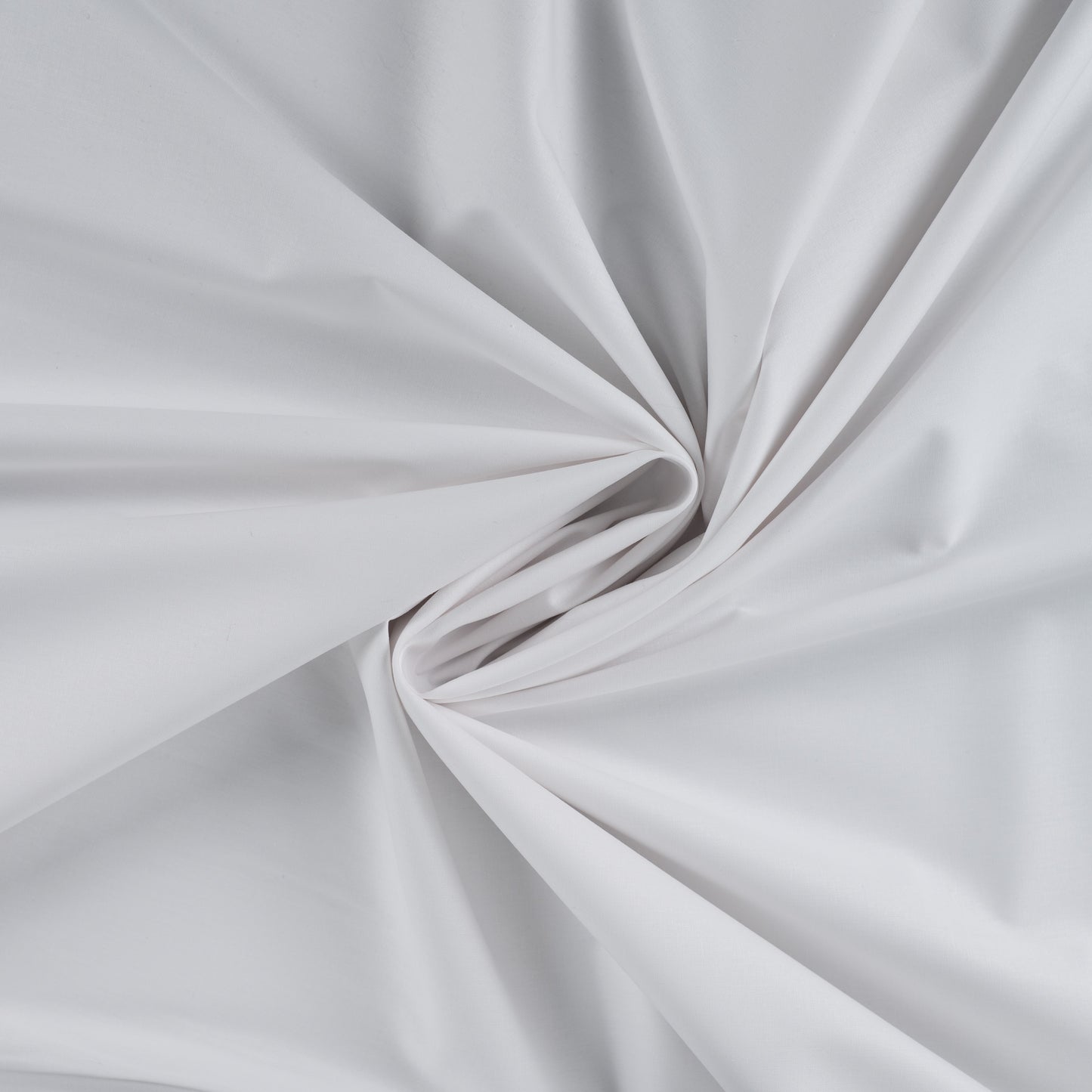 Stof Cotton Poplin Optical White per halve meter