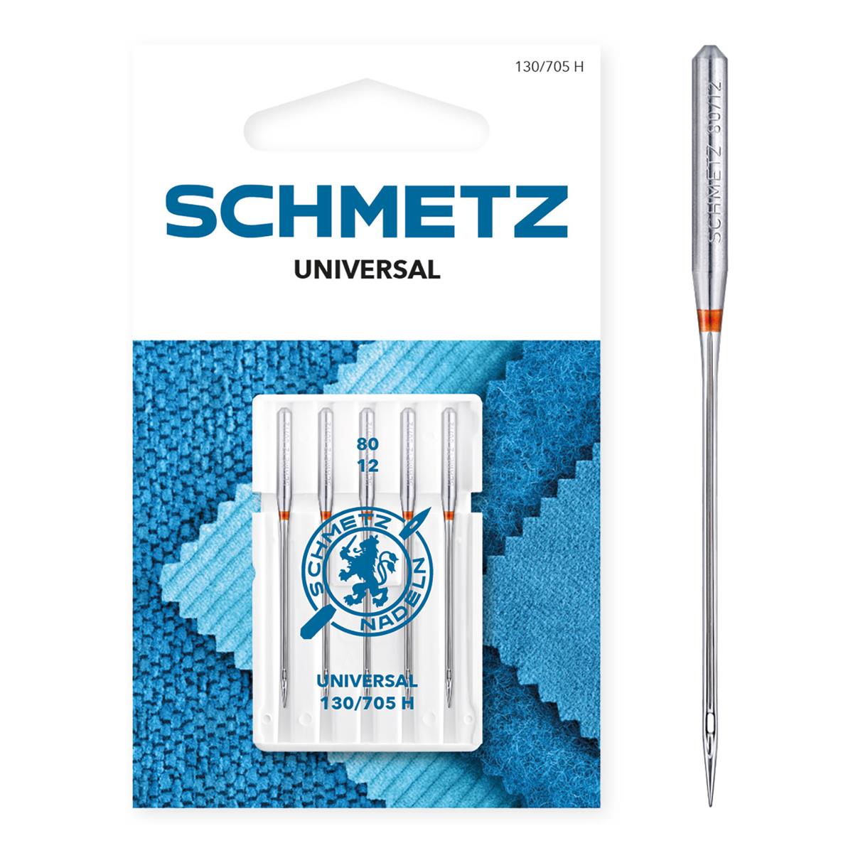 Schmetz Universeel naald 80-12 5 stuks in verpakking