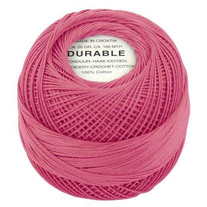 Durable borduur- haakkatoen 20 gram diverse kleuren
