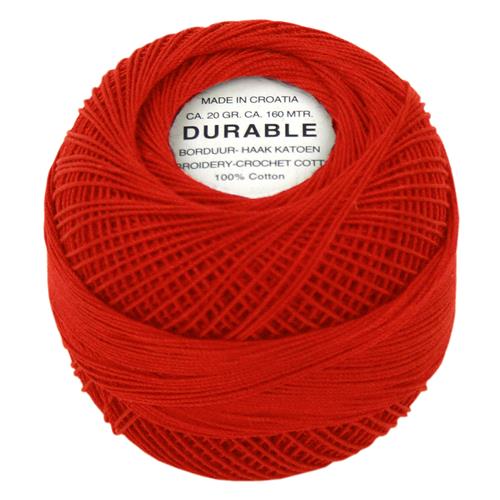Durable borduur- haakkatoen 20 gram diverse kleuren
