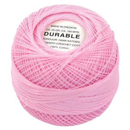 Durable borduur- haakkatoen 20 gram diverse kleuren