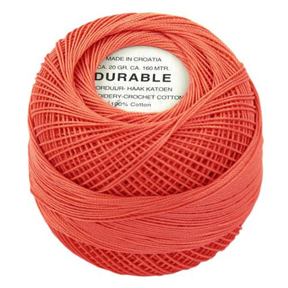 Durable borduur- haakkatoen 20 gram diverse kleuren
