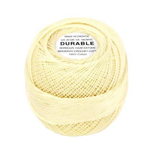 Durable borduur- haakkatoen 20 gram diverse kleuren