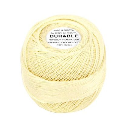 Durable borduur- haakkatoen 20 gram diverse kleuren