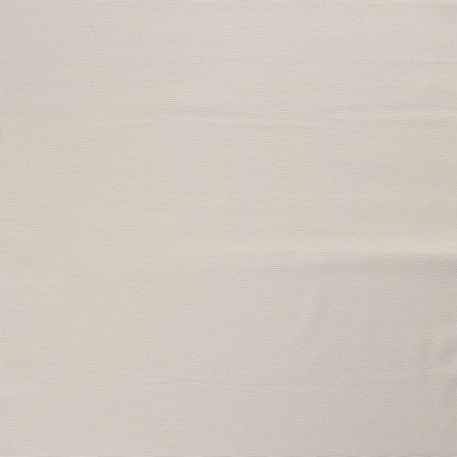 Stof wafel katoen  effen gebroken wit