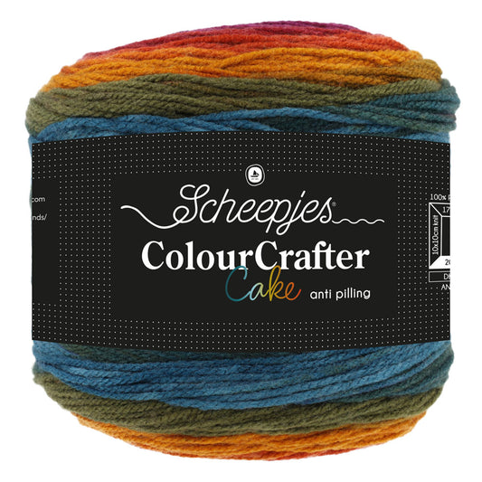 Scheepjes Color Crafter Cake 175gr - 702 Rustic Warmth