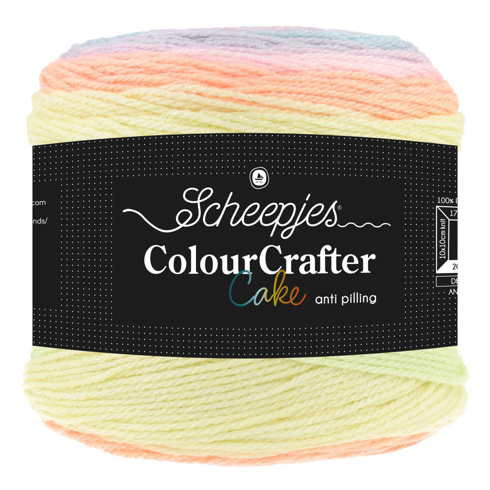 Scheepjes Color Crafter Cake 175gr - 711 Pastel Harmony