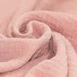 Stof hydrofiel nude roze per halve meter