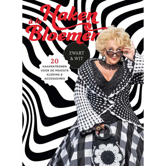 Boek Haken á la Bloemen - Zwart & wit - Karin Bloemen
