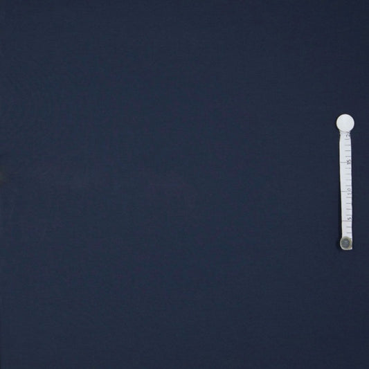 Stof heavy jersey donkerblauw per meter