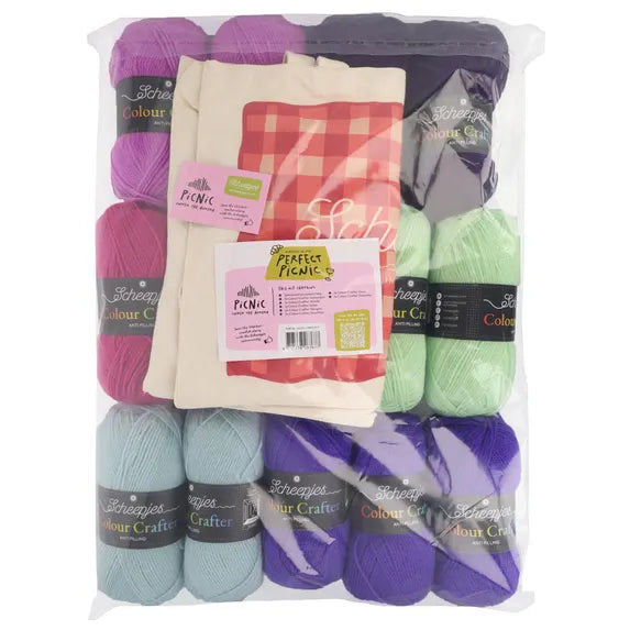 Scheepjes Perfect Picnic CAL2026 kit Colour Crafter - Aurora
