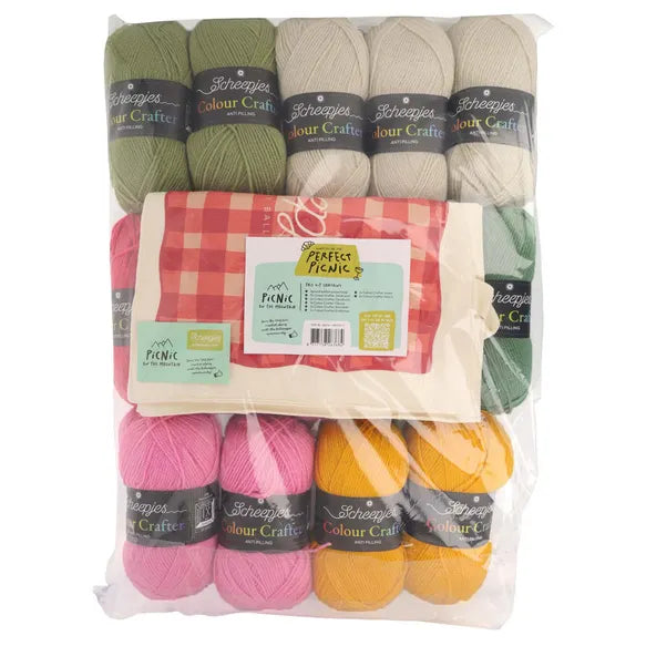 Scheepjes Perfect Picnic CAL2026 kit Colour Crafter - Mountain