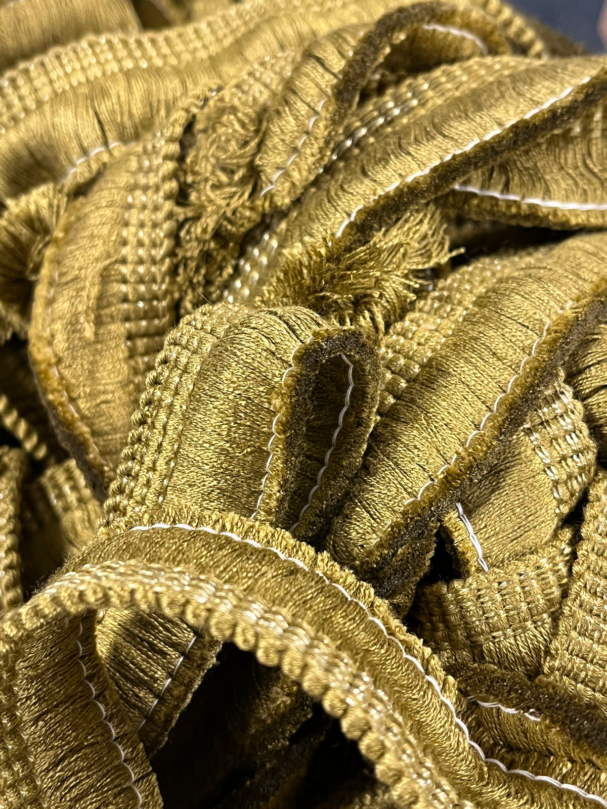 Vintage marabou aannaaifranje per meter