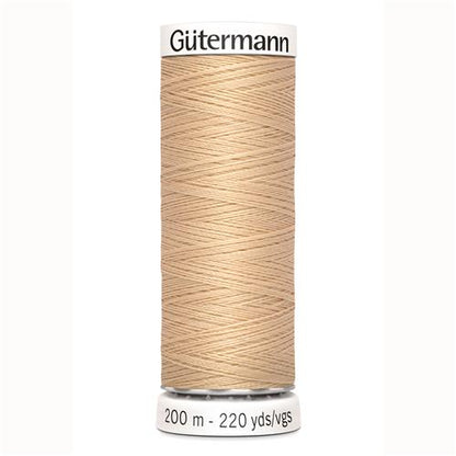 Gutermann naaigaren 200 mtr kleurnummer 400-599