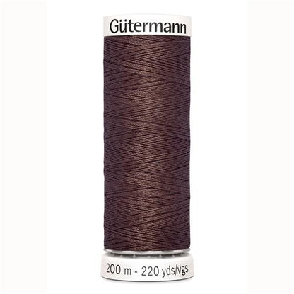 Gutermann naaigaren 200 mtr kleurnummer 400-599
