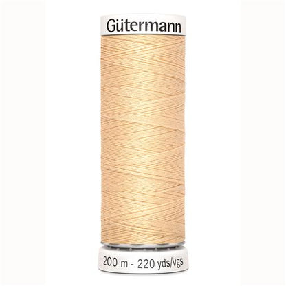 Gutermann naaigaren 200 mtr kleurnummer 000-199