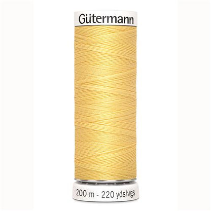 Gutermann naaigaren 200 mtr kleurnummer 000-199