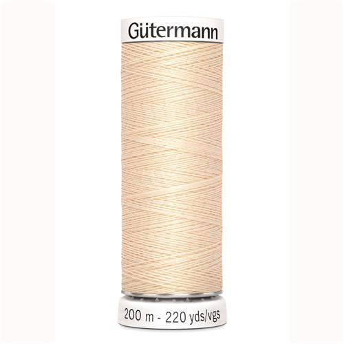 Gutermann naaigaren 200 mtr kleurnummer 000-199
