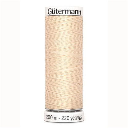 Gutermann naaigaren 200 mtr kleurnummer 000-199