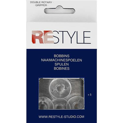 ReStyle Naaimachinespoelen voor dubbele omloopgrijper plastic 21,8 x 8,8 mm