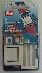 Prym Klikgesp wit 35mm (2 stuks)