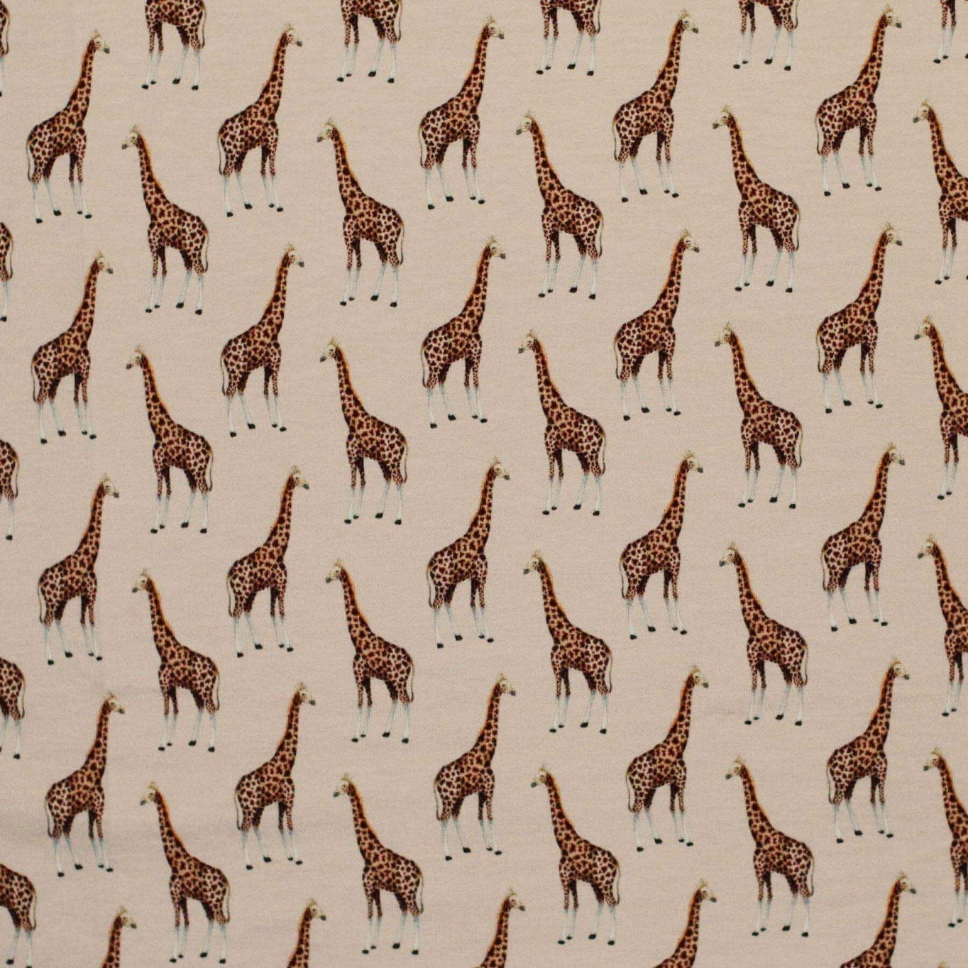 Stof French Terry digitale print