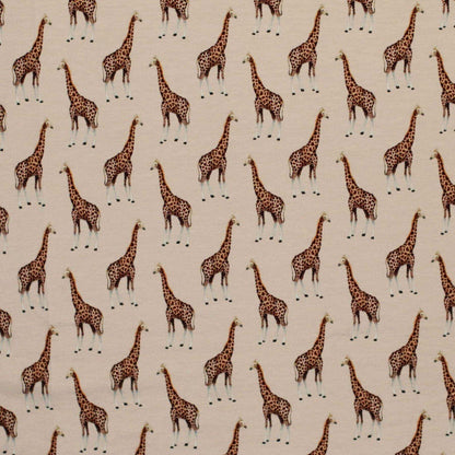 Stof French Terry digitale print