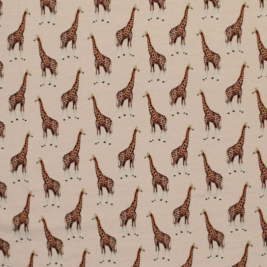 Stof French Terry digitale print