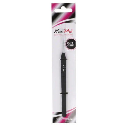 KnitPro Haaknaald softgrip staal 0.50mm