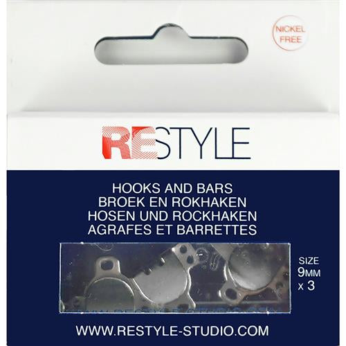 Restyle broek en rokhaken 9 mm