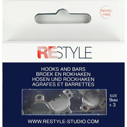 Restyle broek en rokhaken 9 mm