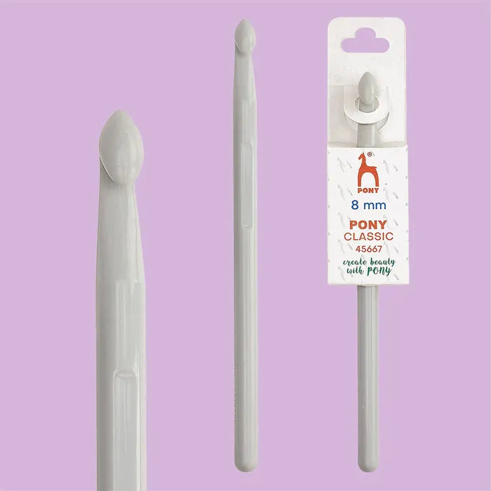 Pony Classic Haaknaald 15cm 2.00mm - 15.00mm