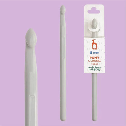 Pony Classic Haaknaald 15cm 2.00mm - 15.00mm