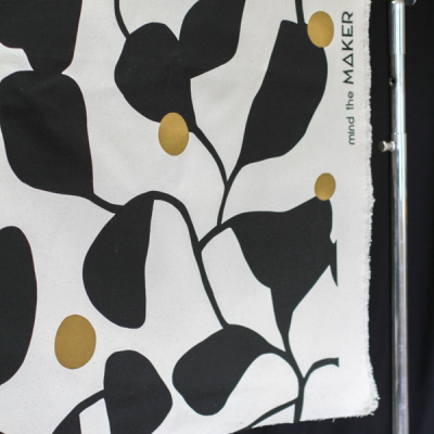 Mind the Maker – Geomania Cotton Canvas black per meter