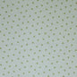 Stof Rib Jersey Bedrukt - Klaverblad Dusty Groen per halve meter