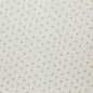 Stof Rib Jersey Bedrukt - Klaverblad Zand beige per halve meter