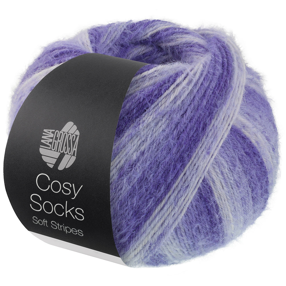 Lana Grossa - Cosy Socks Soft Stripes 100 gr diverse kleuren