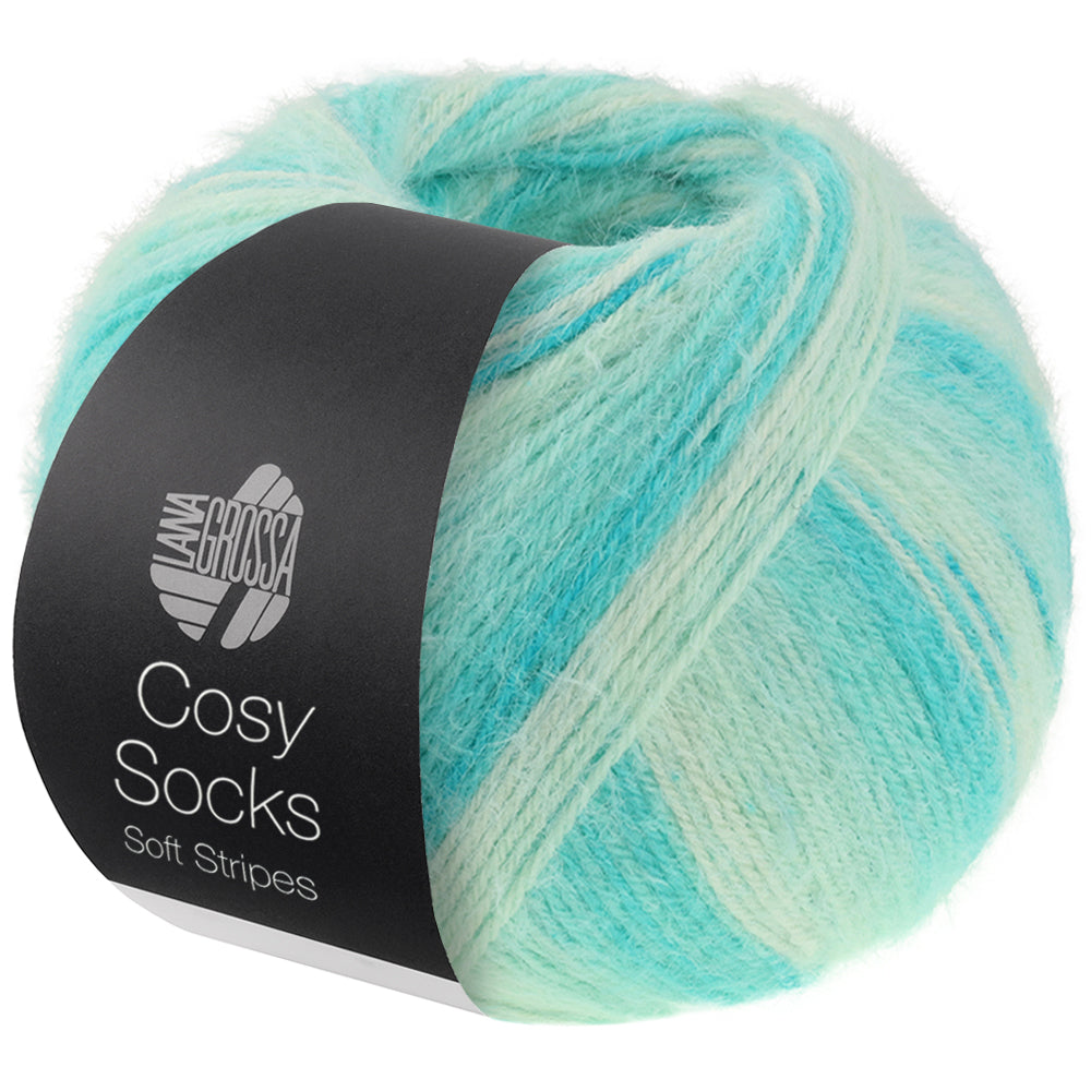 Lana Grossa - Cosy Socks Soft Stripes 100 gr diverse kleuren