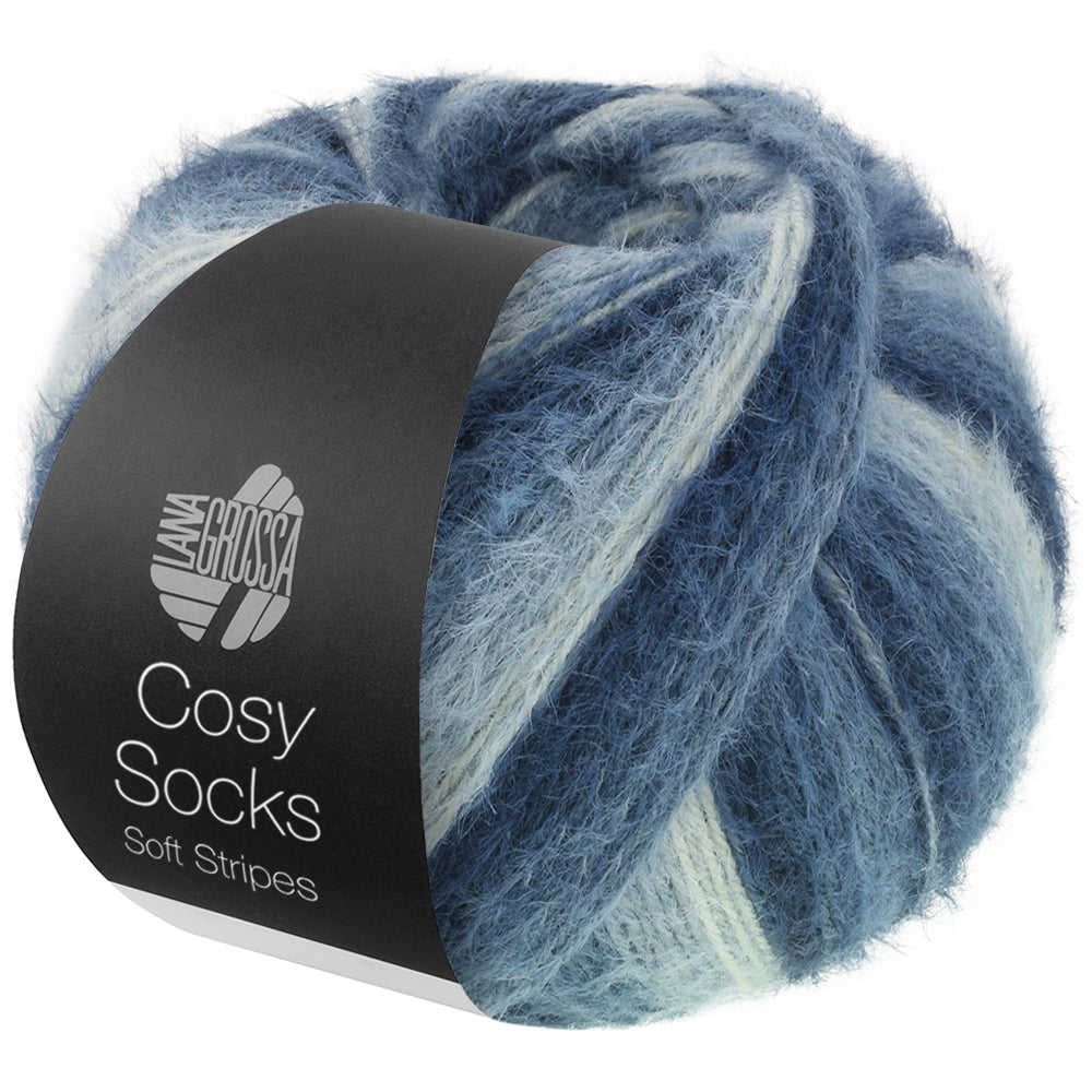 Lana Grossa - Cosy Socks Soft Stripes 100 gr diverse kleuren
