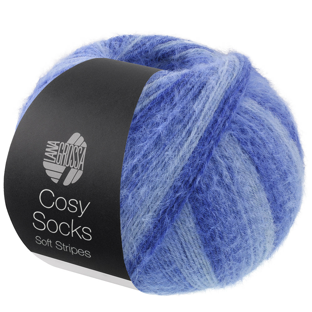Lana Grossa - Cosy Socks Soft Stripes 100 gr diverse kleuren