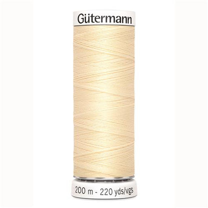 Gutermann naaigaren 200 mtr kleurnummer 600 - 799