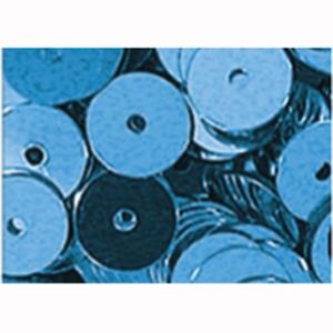 Gutermann Pailletten plat 6 mm, koker 9 gram