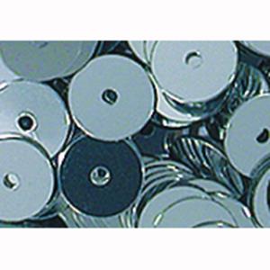 Gutermann Pailletten plat 6 mm, koker 9 gram