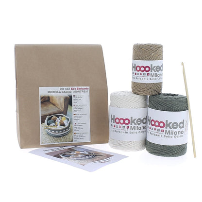 Hoooked DIY Haakpakket Mochila Mand Montreal Aspen